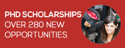 PhD scholarships over 280 new opportunities