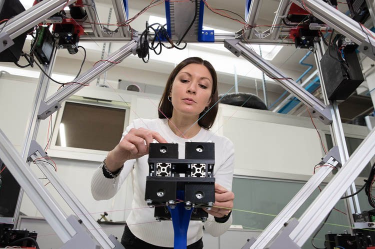 A researcher in a laboratory
