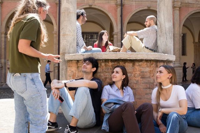 Students at the University of Bologna