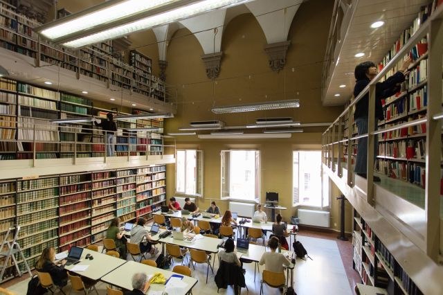 A Library of the University of Bologna