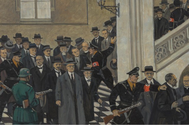 Scene from Nazi Germany in the early 1930s