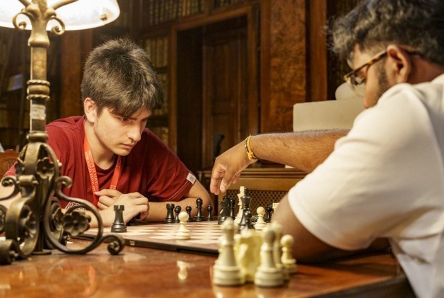 A match during last year's tournament