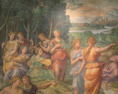 Palazzina della Viola fresco