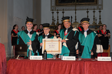 Honorary degree for Emilio Ambasz, award ceremony