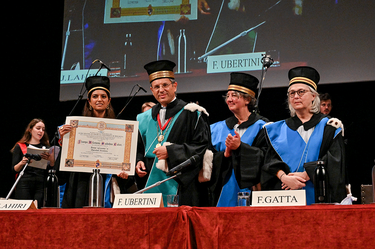 Honorary degree for Jhumpa Lahiri and Diplomas to Professors Emeriti, award ceremony