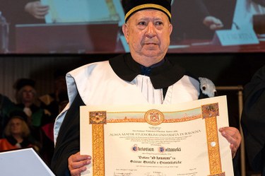 Honorary degree award ceremony for Christian Boltanski