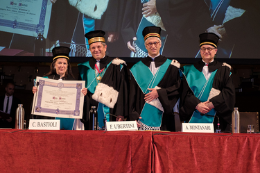 Honorary PhD award ceremony for Catia Bastioli
