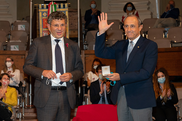 Seal of the University of Bologna for Ettore Messina