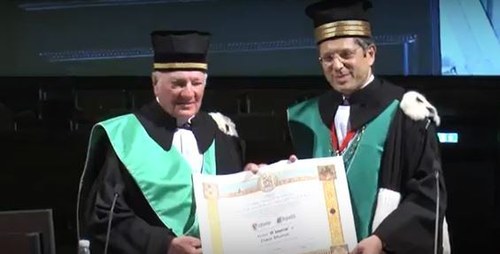 Laurea ad honorem a Vittorio Ghisolfi