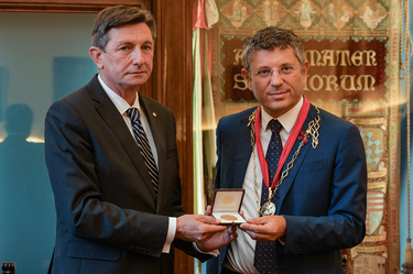 Sigillum Magnum al Presidente della Slovenia