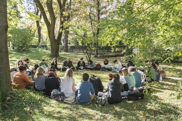 Lezione all’Orto Botanico