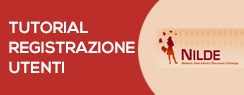 NILDE Utenti - tutorial registrazione
