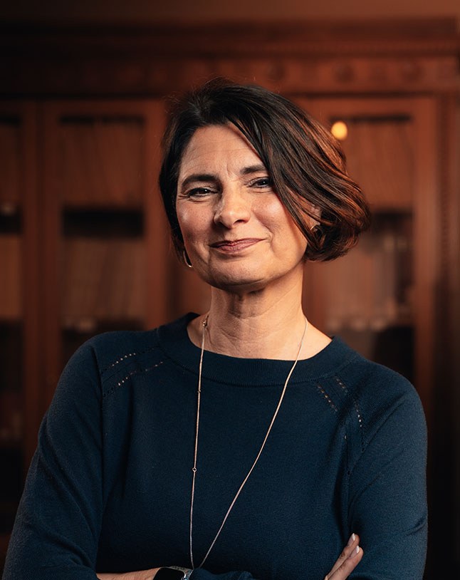Foto della professoressa Stefania Pellegrini