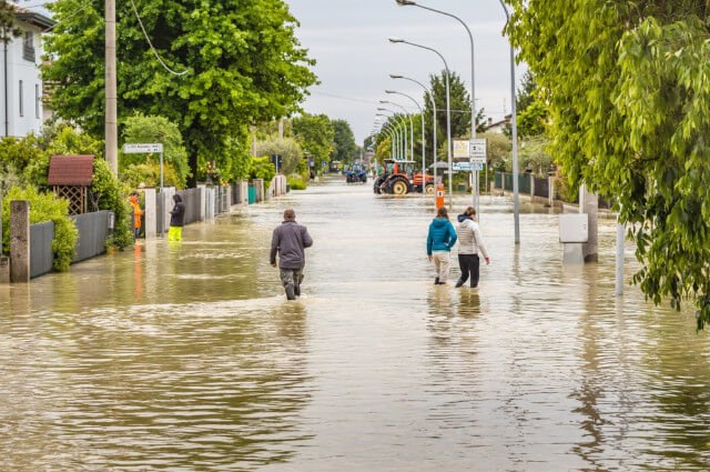 Città alluvionata