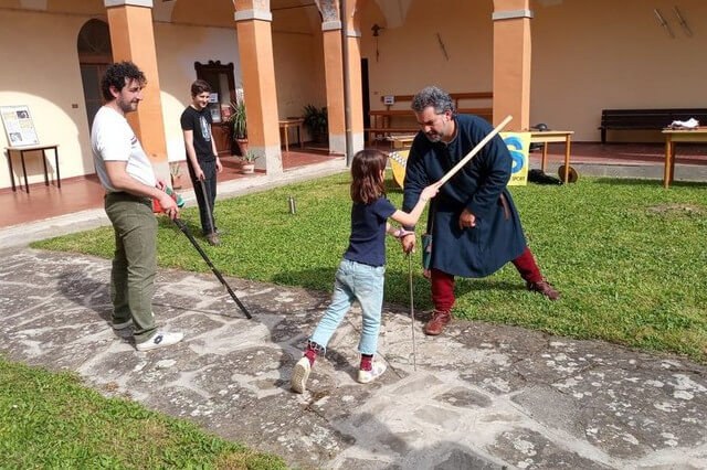 Un momento di attività pratica durante la manifestazione dello scorso anno