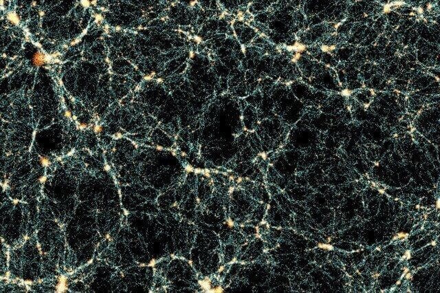 Immagine estratta dal catalogo di simulazioni di Euclid Flagship. Rappresenta una galassia