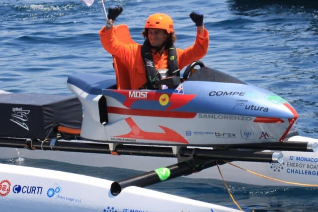 Traguardo alla Monaco Energy Boat Challenge