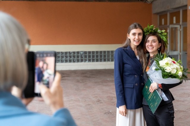 Una laureata all'Università di Bologna