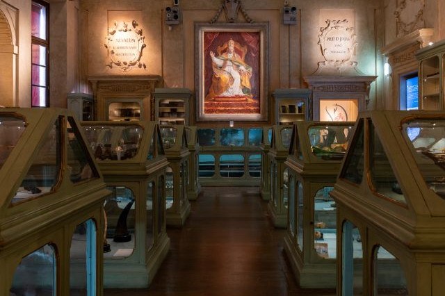 una delle sale di Palazzo Poggi