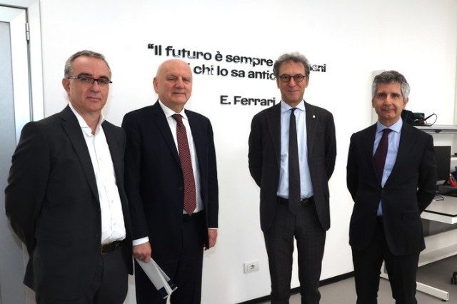 Il Rettore Giovanni Molari con il Vicepresidente della Regione Emilia-Romagna