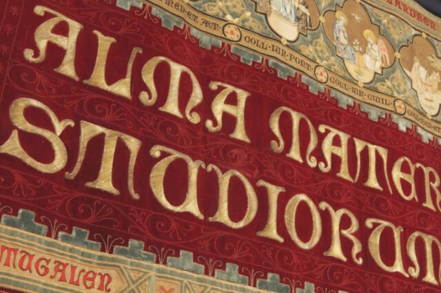 Il gonfalone dell'Alma Mater