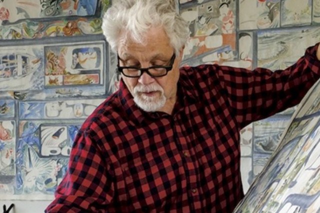 L'artista Haida Michael Nicoll Yahgulanaas